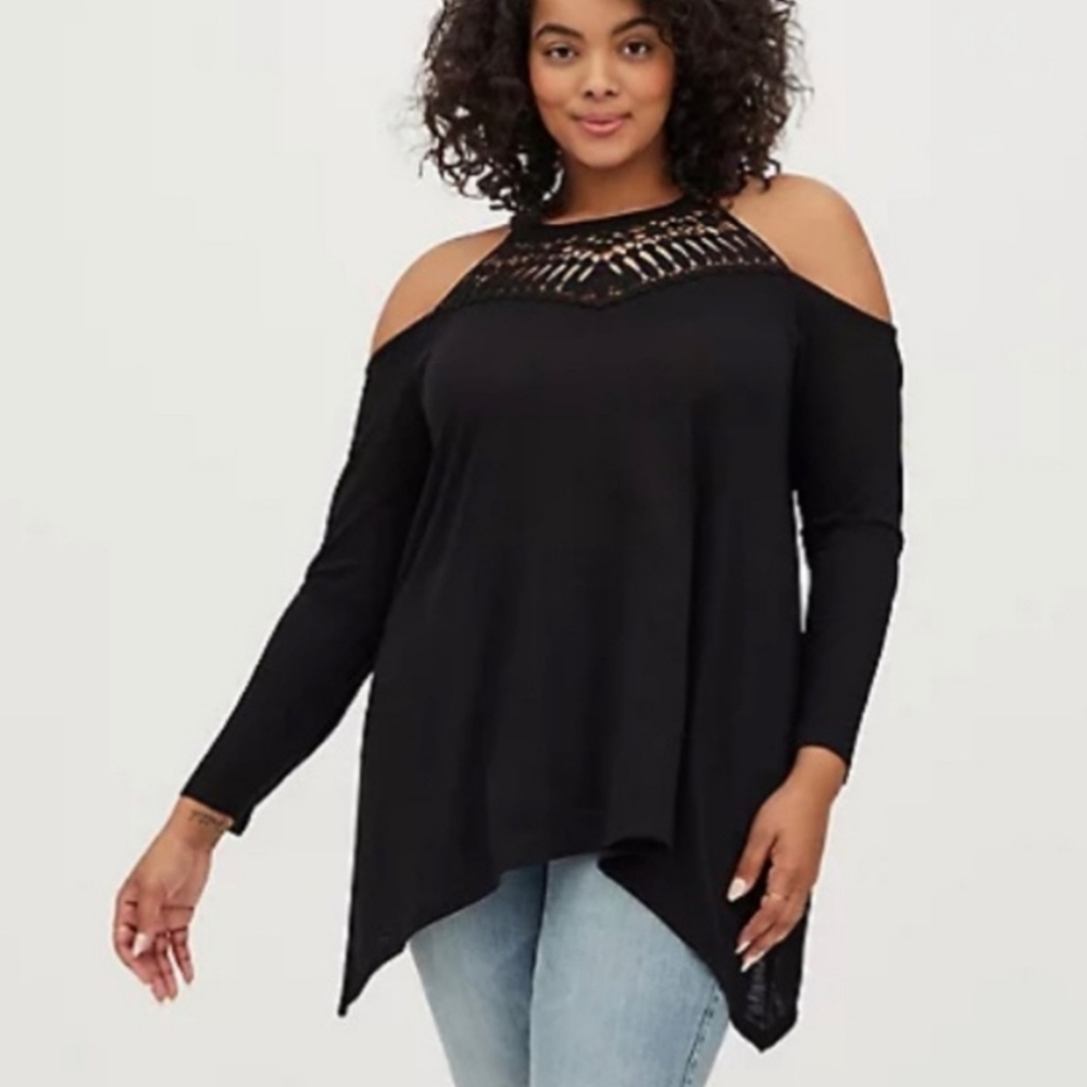 Asymmetrical tunic